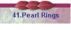 41.Pearl Rings